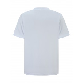 Breathable Regular Fit Golf Shirt, Men's Casual V-Neck T-Shirt Short Sleeve For Summer, Men's Clothing